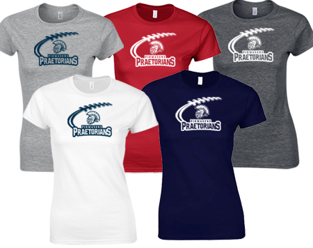 1GILDAN DAMEN T-SHIRT BALL
