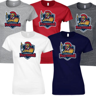 1GILDAN DAMEN T-SHIRT LOGO